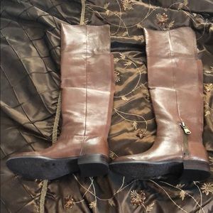 NWT Knee high brown boots Chinese laundry new